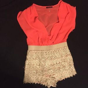 Fancy Romper with Lace